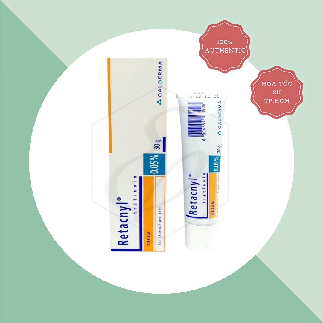Kem Trị Mụn Galderma Retacnyl Tretinoin 0.05% Cream - Chiết 5g